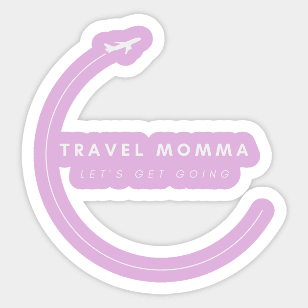 Travel Momma Sticker by Castle Rock Shop